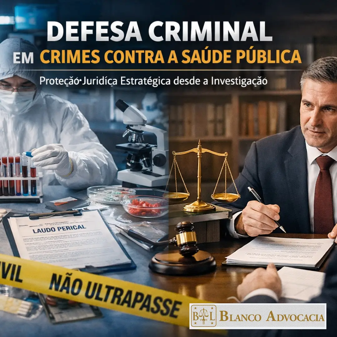 Está sendo investigado ou acusado? Não aguarde o agravamento da situação.